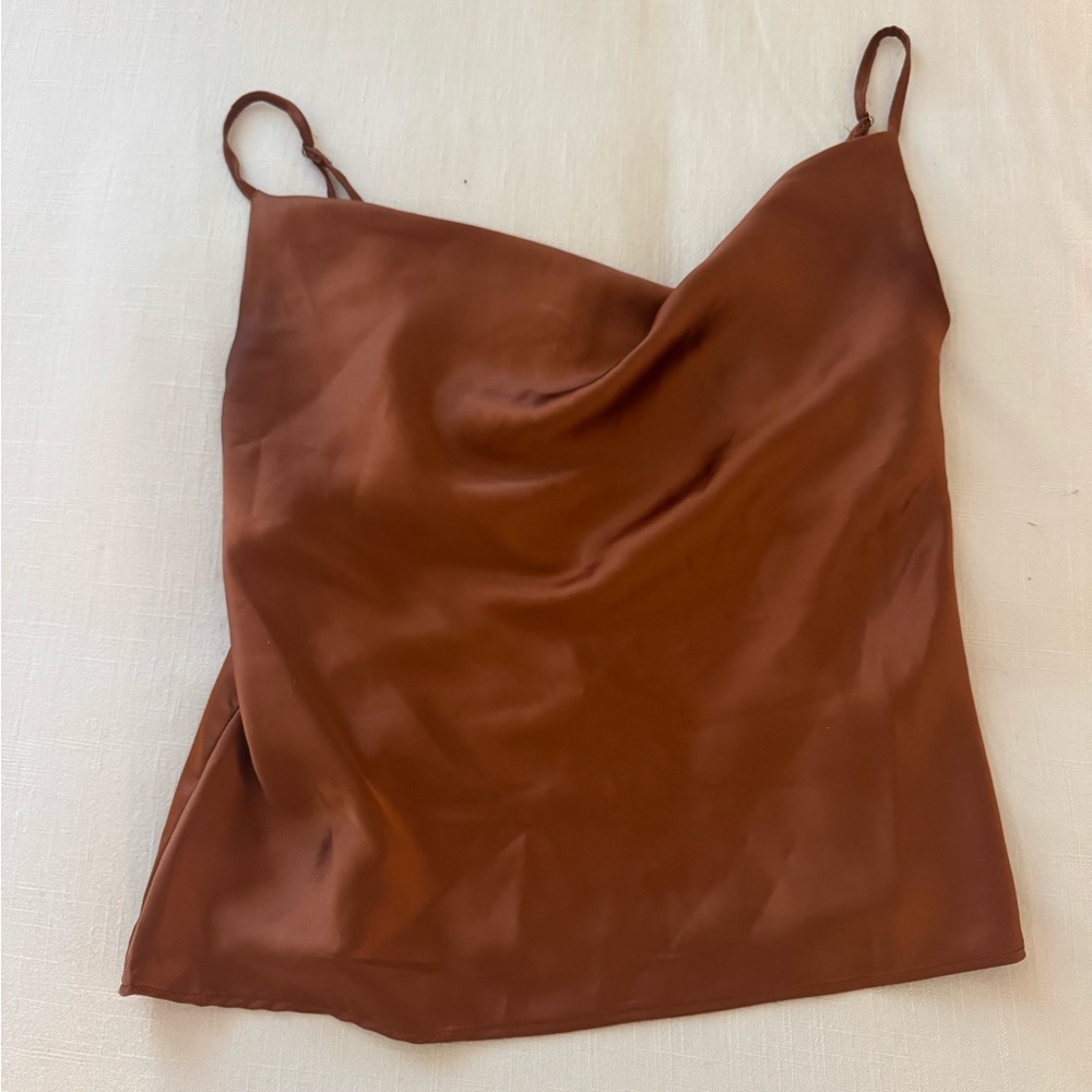 boutique cowl neck tank top